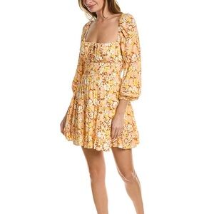 L*Space Cassidy Yellow Floral Dress